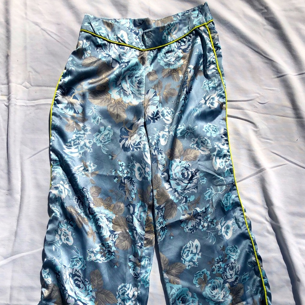ASOS Satin High Waist Pants